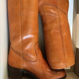 Frye Leather Boots. Calf Height